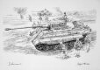  Hungary, 18th February 1945.  The Soviet bridgehead across the lower river Gran threatened the important oilfields at Komorn. To deal with it, Heavy tank battalion 503 was attached to the elite Hoch und Deutschmeister Division. Then in conjunction w......