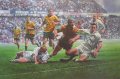  Englands victory over Austrlia in 2000.  In their first game in five months, England achieved what many regarded as the impossible, a victory over the World Champions Australia.  From the outset England pressurised Australia with some fast attacking......