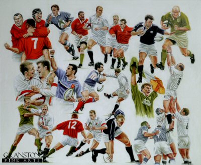 Six Nations Rugby by Peter Deighan.
