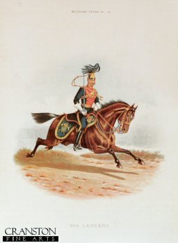 9th Lancers by Richard Simkin.