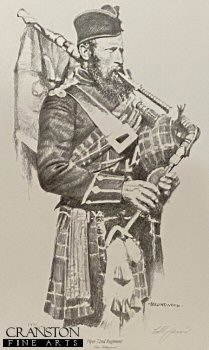 Piper, 72nd Regiment c.1856 by Chris Collingwood.